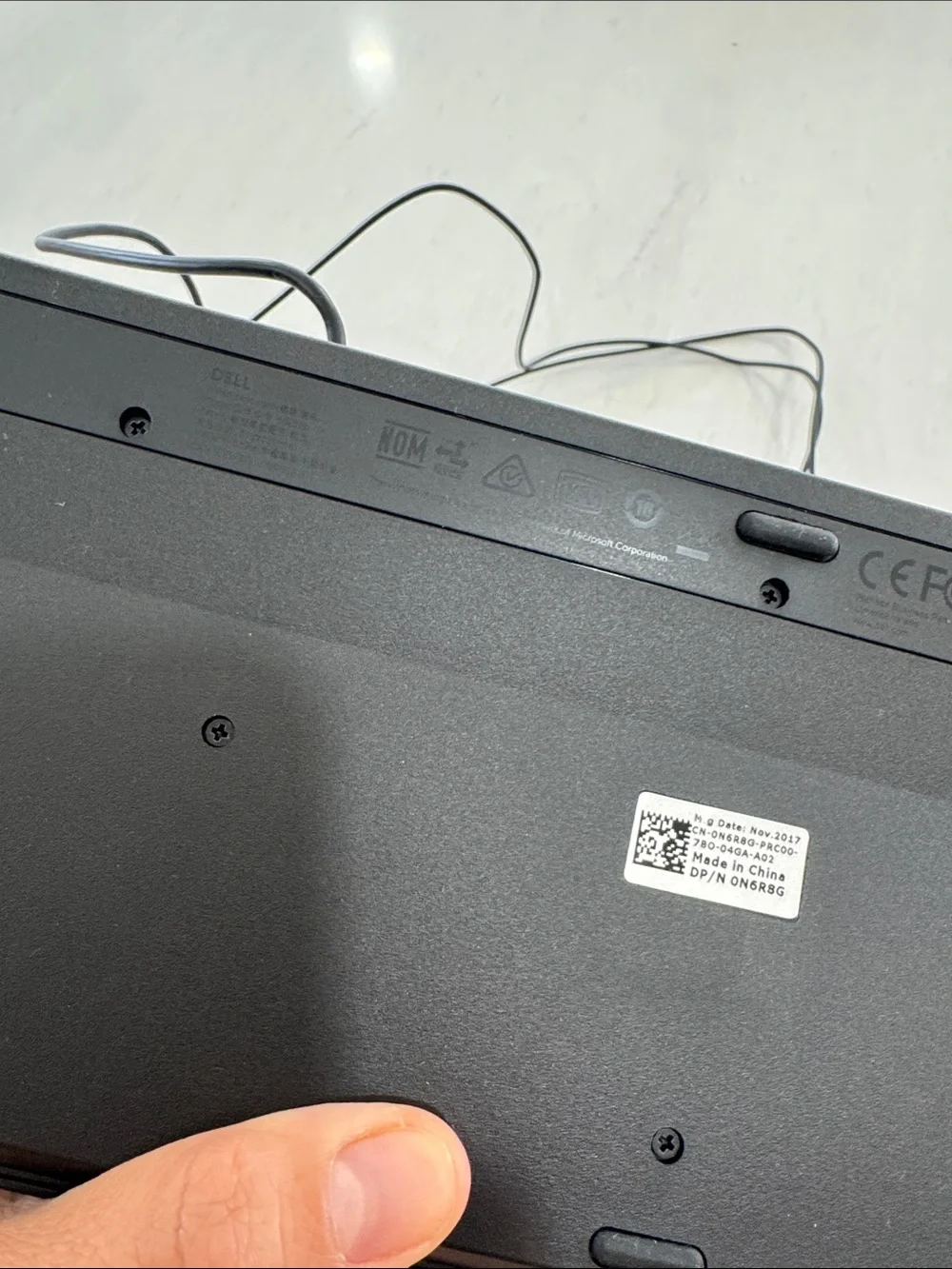 Dell Wired Keyboard - Black KB216 Wired Black USB Keyboard